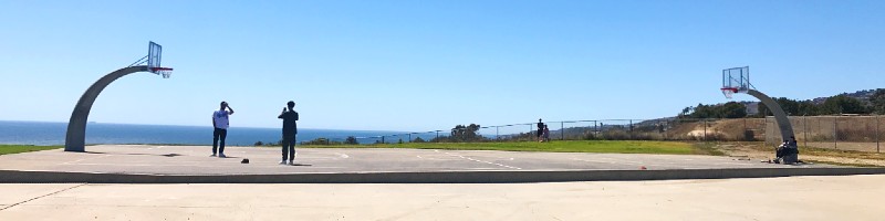 Angels Gate Basketball Court