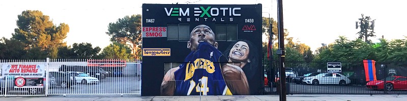 Kobe & Gigi Wall Mural